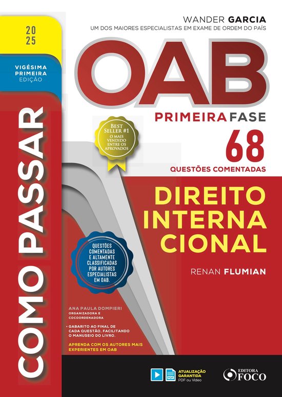 Como passar OAB - Como passar OAB primeira fase - 68 questõ ... - cover