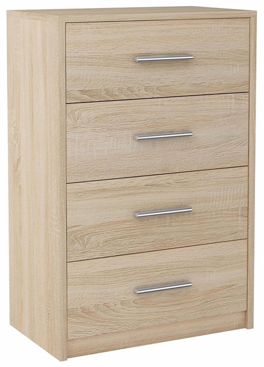 BODO 60cm 4S SONOMA ladekast 4 laden boekenkast