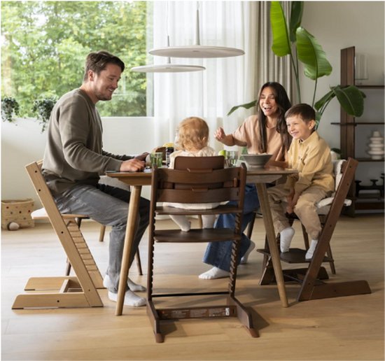 Deryan Kinderstoel Baby & Peuter - Opvouwbare Meegroeiende houten