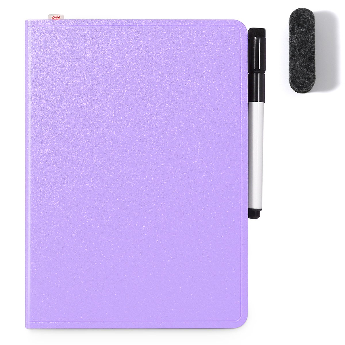 AGM Uitwisbaar notitieboek - Whiteboard notitieblok - A5 - Paars