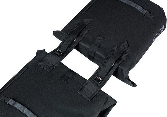 Basil City Dubbele fietstas - Zwart - 32 Liter van Basil — afbeelding 3