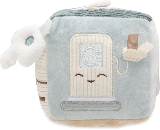 Jollein Baby Activiteitenkubus - On The Go - Polyester - Sensorisch Speelgoed van Jollein — afbeelding 2