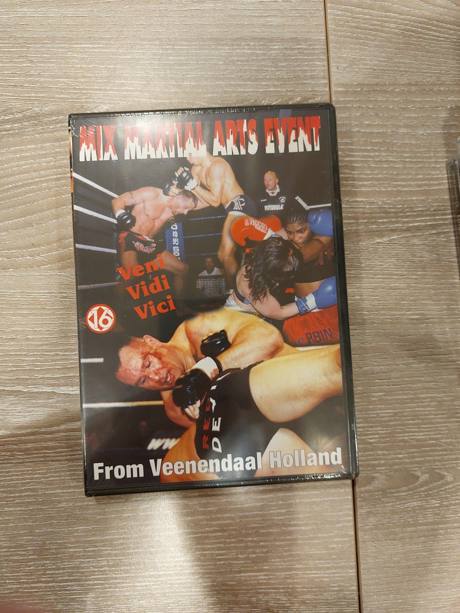 Mix Martial Arts Event Dvd