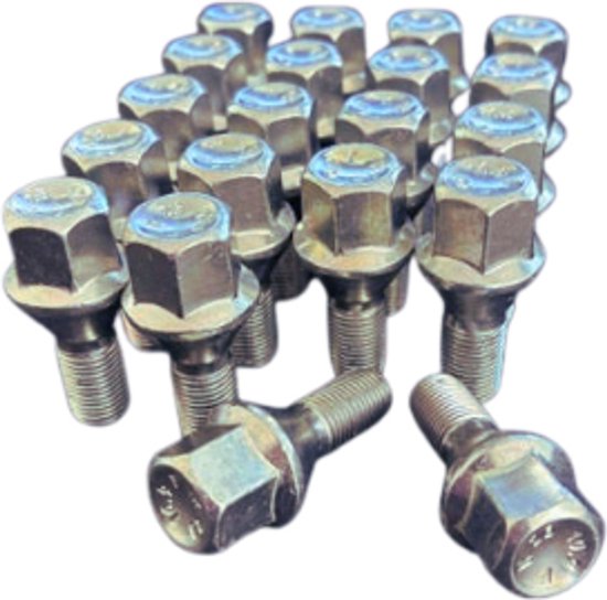 Dragonslock Boulons/Vis - Set de Boulons/Vis Abarth 595 Abarth à partir de 2008 - Galvanisé - 20 pcs.