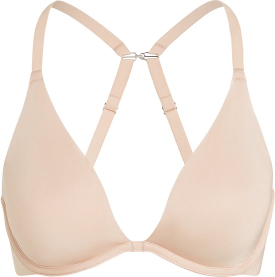 Hunkemöller Dames Lingerie Niet-voorgevormde beugel bh Smooth - Beige - maat D75
