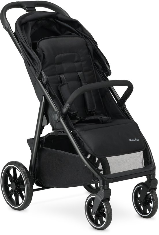Mooiys Maxi Buggy - Extra grote wielen - Zwart van Mooiys — afbeelding 3