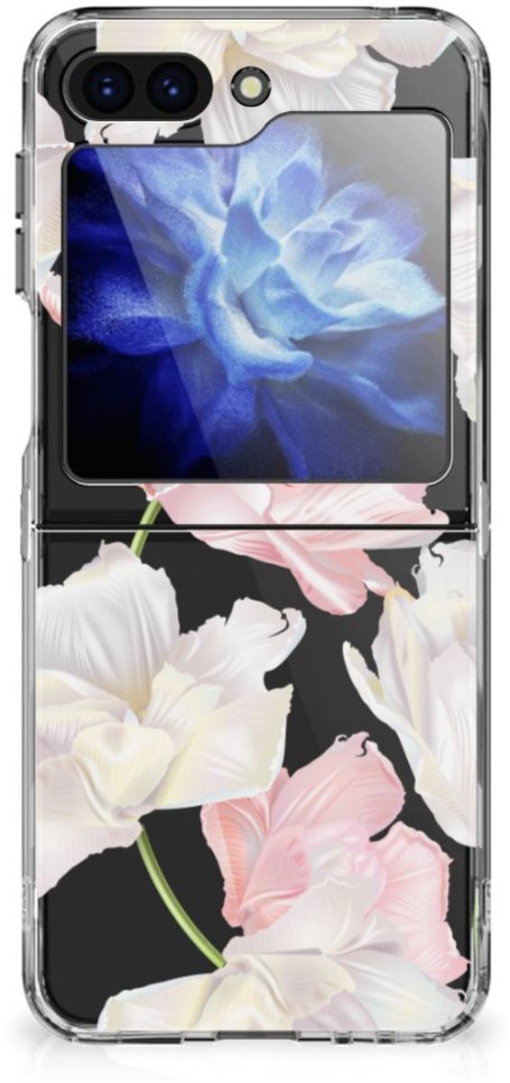 Samsung Galaxy Z Flip 6 TPU Case Lovely Flowers