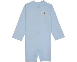 Lässig Splash & Fun Zwempak met lange mouw met UV bescherming - Sky blue - 07-12 maanden, maat 74/80