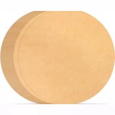 150 Vellen Ronde Bakpapier met Antiaanbaklaag, Rond BBQ-papier 28 Cm, Bakpapiers voor Airfryer, Bakpapier voor Pannen, Anti-aanbakpapier voor Heteluchtfriteuses, Pannen, Pizza's, Taarten, Barbecue