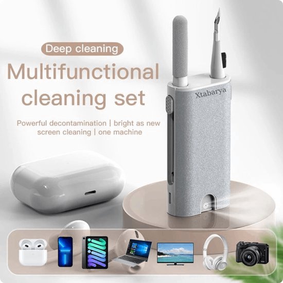 Xtabarya Reinigingsborstel Elektronica van schoonmaakpen Multifunctionele headset Handige tabletcomputer gezamenlijke technologie Bluetooth Oorstuk Reinigingsset van Xtabarya — afbeelding 3