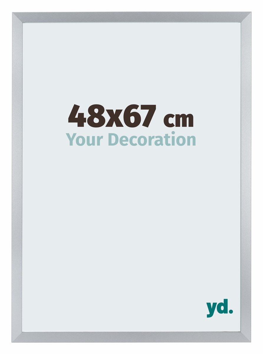 yd. Your Decoration - Fotolijst 48x67 cm - MDF - Zilver Glans - Catania
