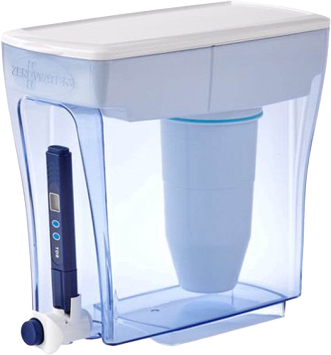 ZeroWater - 47 liter Water filter kan - met Gratis Waterfilter & TDS meter - Kraantje