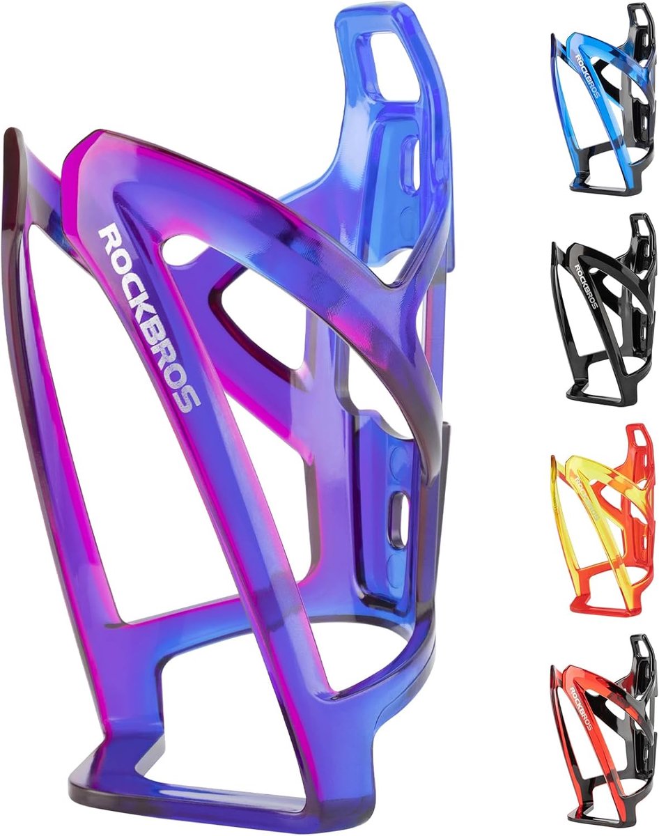 Geschikt voor Mountainbike racefiets bidonhouder tweekleurig PC materiaal waterbekerhouder outdoor fietsuitrusting