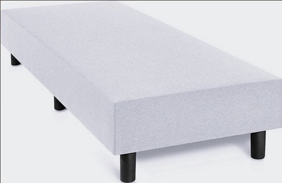 Sweet sleep Boxspring Otto wit (70x200) zonder matras, zonder hoofdboord en zonder topper.