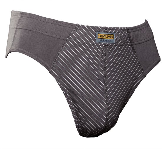 Gentlemen sport slip 608908 - Grijs - L - per 2 stuks