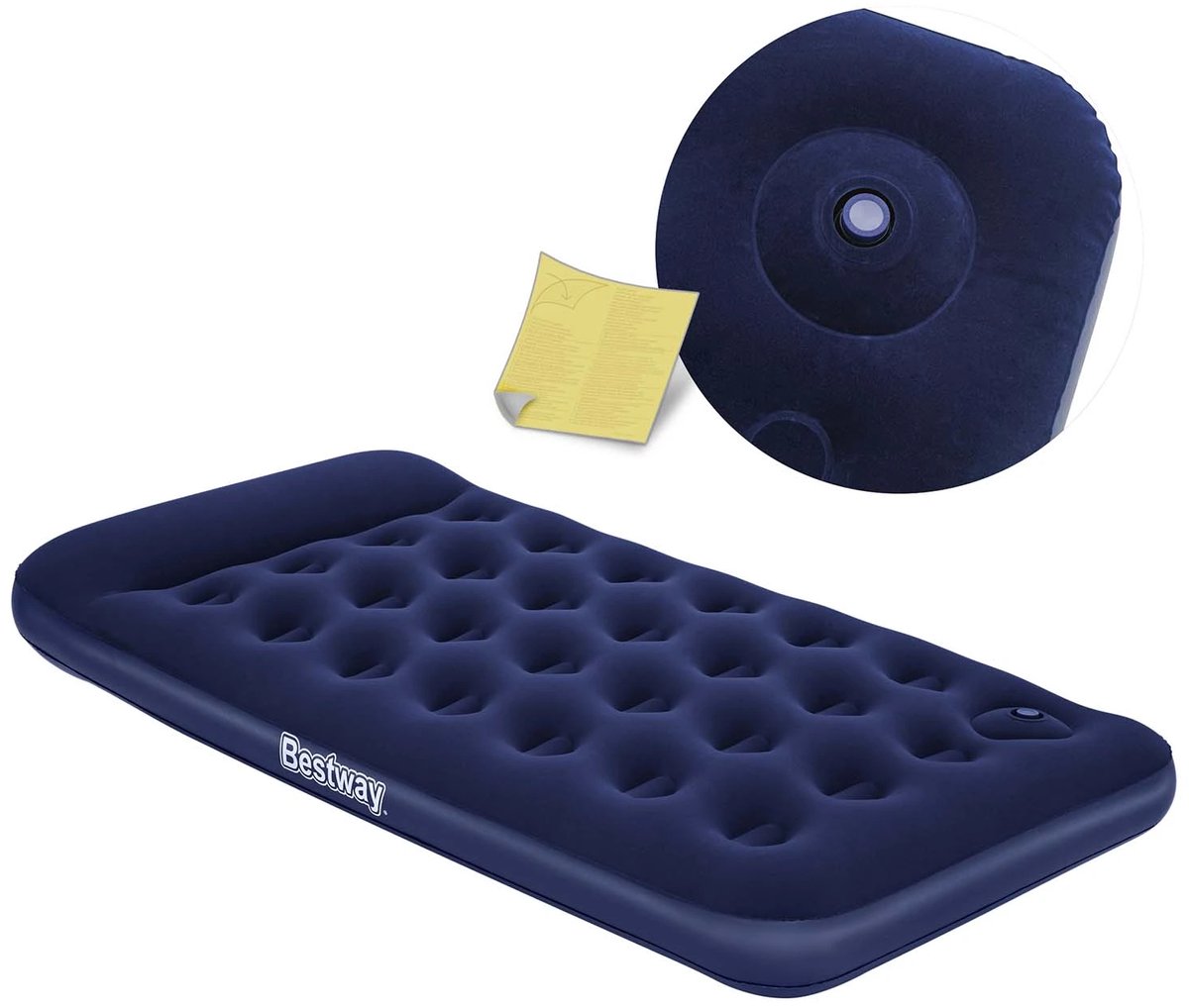 Pavillo luchtbed - 1 Persoons - Blauw - 188 x 99 x 28 cm