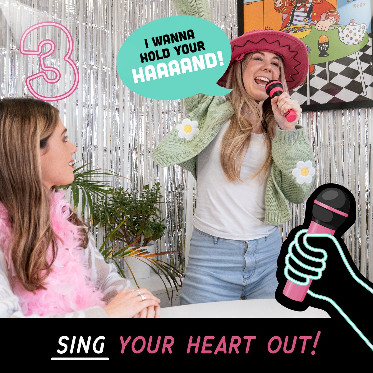 Grab The Mic - Karaoke Partyspel - Muziekspel voor 2-10 Spelers - Bekend van TikTok - Originele Engelstalige versie van Megableu — cadeau in Spellen & Speelgoed - foto 4