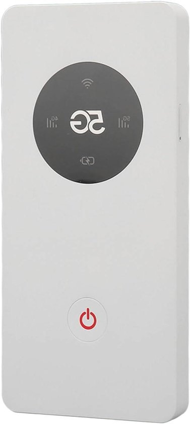 5G Mobiele Hotspot WiFi 6, Draagbare Router met SIM-kaartsleuf, Dual