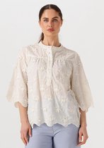 Lollys Laundry Louisell Blouse Ss Dames - Jurken - Wit - Maat S
