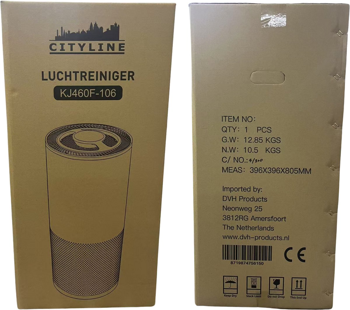 Cityline Luchtreiniger Ultra - 460m³ CADR met WiFi thumbnail 6