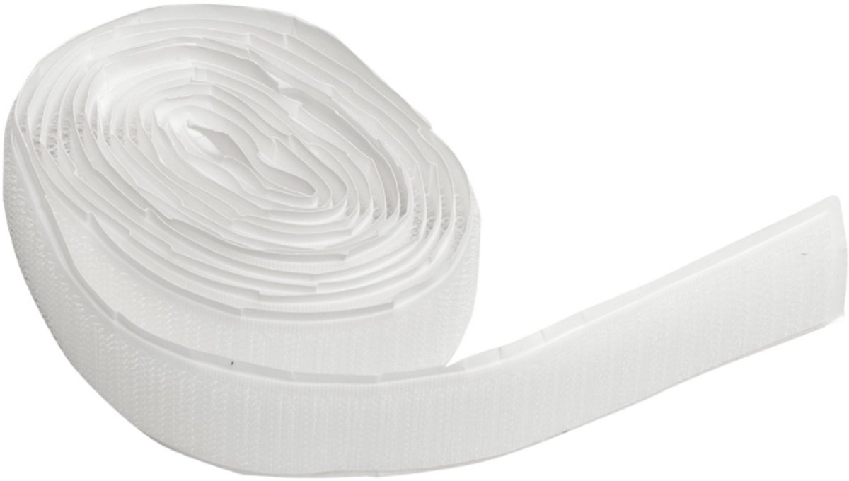 Intensions Practical Basic klittenband wit 2 meter