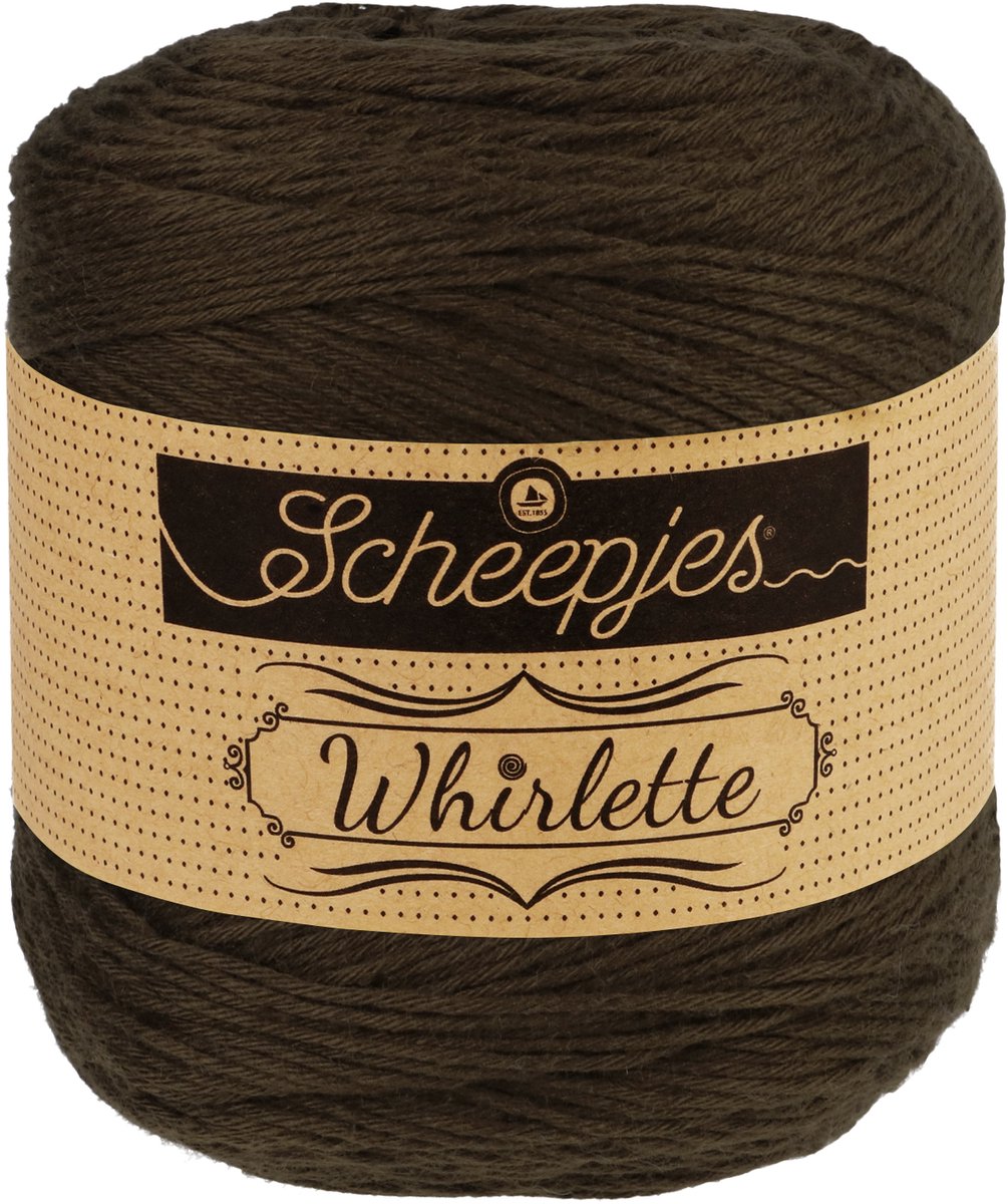 Scheepjes Whirlette 100 gr - 883 Bitter Coffee