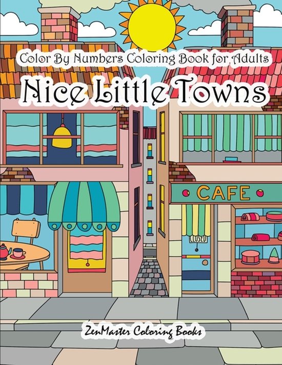Adult Color by Number Coloring Books- Color By Numbers Color ... - cover