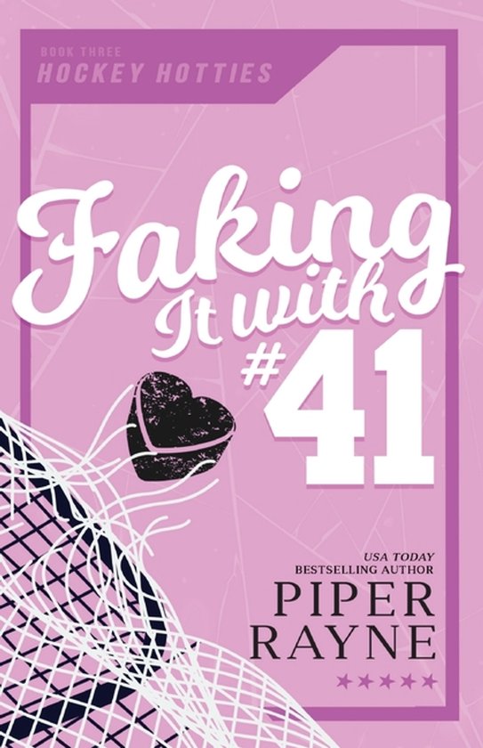 Hockey Hotties- Faking it with #41 (Large Print) - cover