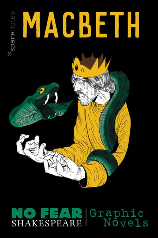 No Fear Shakespeare Macbeth Graphic Nove - cover
