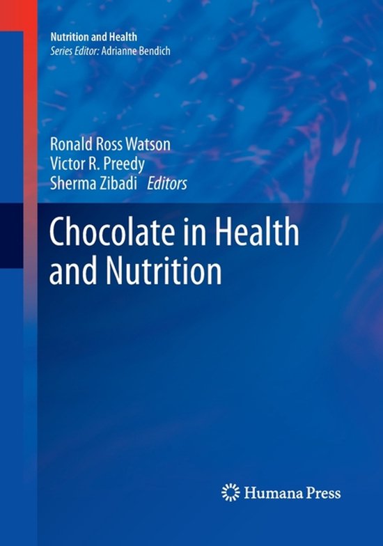 Nutrition and Health- Chocolate in Health and Nutrition - cover