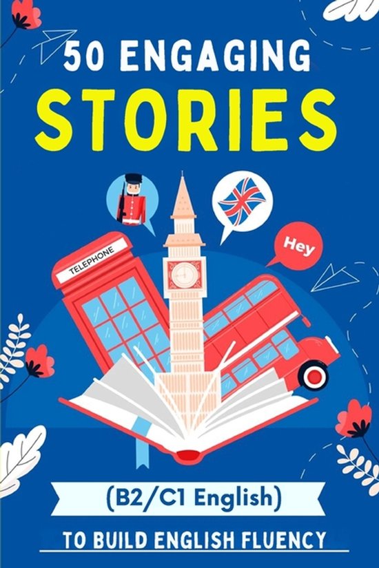 Learn English with 50 Short Stories- 50 Engaging Stories to  ... - cover