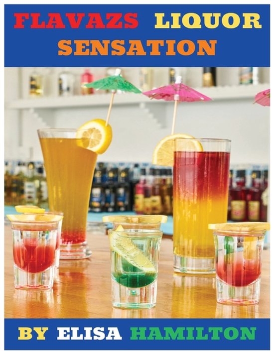 Flavazs Liquor Sensation Drink Book - cover