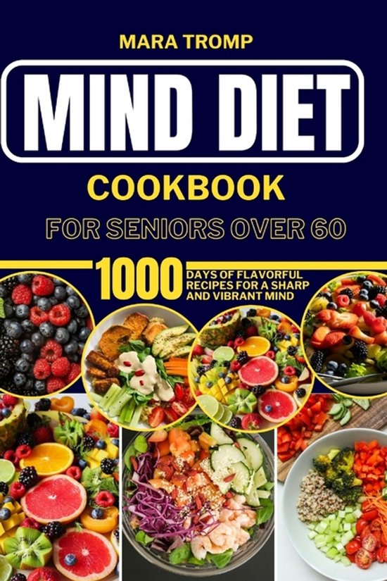 Mind Diet Cookbook for Seniors Over 60 - cover