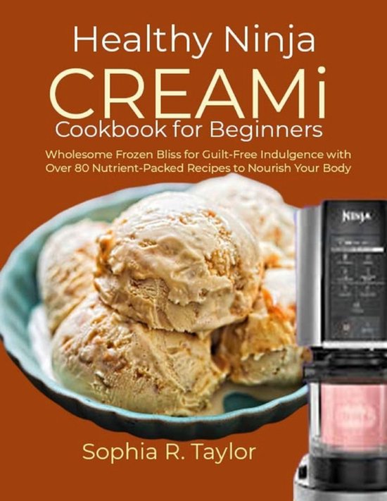 Healthy Ninja CREAMi Cookbook for Beginners - cover