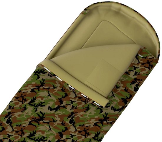 Husky dekenslaapzak Gizmo 2024 -5°C Army 220 x 90 cm - Camouflage Groen van Husky — afbeelding 4