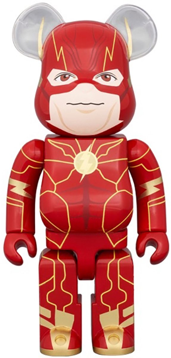 400% Bearbrick - The Flash (DC Comics)
