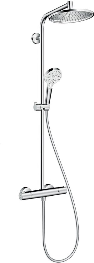 hansgrohe Crometta S Showerpipe 240 1jet met thermostaat chroom