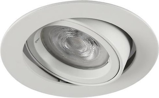 LED inbouwspot Edvard -Rond Wit -Extra Warm Wit -Dimbaar -3W -Philips LED