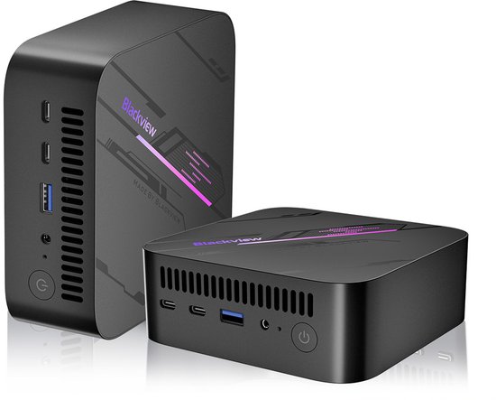 Blackview MP100 Mini PC AMD Ryzen™ 7 32GB DDR4 1TB M.2 SSD Tot 4,5 GHz - Windows 11
