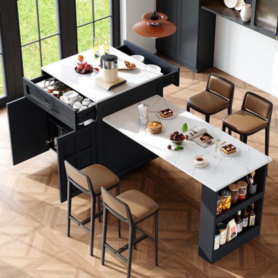 BENS 837-Synchro-4 Zwart - Bens bureaustoelen