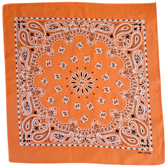 Oranje bandana