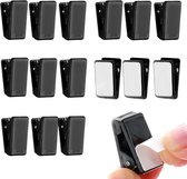 Lot De 15 Clips Muraux Pour Tapisserie, Clips Muraux Auto-adhésifs, Clips Muraux Pour Affiche, Rideau De Douche, Clips à Ressort Adhésifs Double Face Pour Couverture, Affiche, Vêtements, Drapeau Mural