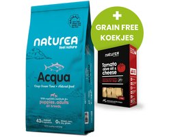 Naturea Naturals Tuna - 12 KG - Hondenvoer - Plus Grain Free Koekjes