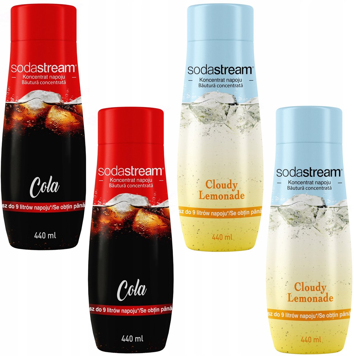 SodaStream Set - Cola en Lemonade Concentraten - 440ml - Milieuvriendelijk