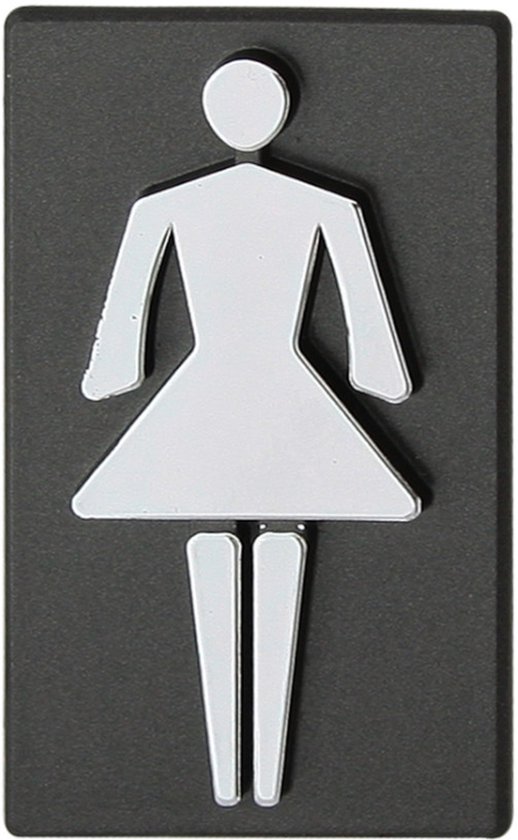 Toiletbord zwart goud kleur toilet bord plaat acryl 3D wasruimte deur muur label sticker wc houder bewegwijzering bord kunst hotel woondecoratie voor hotel, winkel, parkeerplaats, winkelcentrum, Re