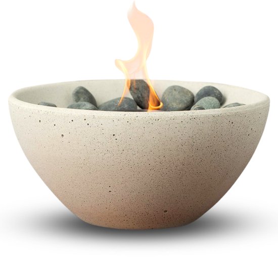 V&M Home Bio Ethanol Tafelhaard voor Binnen & Buiten