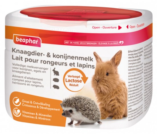 3x Beaphar Knaagdier- en konijnenmelk 200 gr