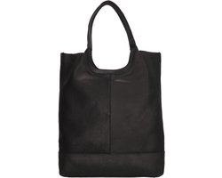 Micmacbags Oklahoma Shopper - Schoudertas - Crossbodytas - Leer - Leren Dames Tas - Zwart