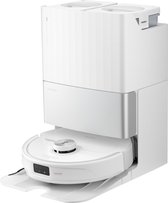 Roborock Q revo Master Robotstofzuiger, FlexiArm Ontwerp, Zelfstoffend, Stofzuigen en Dweilen 10000 Pa, Hete Lucht Drogen, DuoRoller Borstel, HyperForce, Reactive Al, Wit