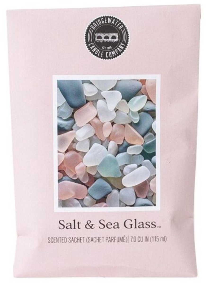 Bridgewater Candle Geurzakje Salt & Sea Glass 4 stuks